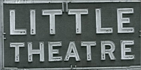 Little Theatre Sign