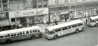 Buses in Downtown Newark