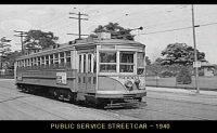 Public Service Street Car - 1940